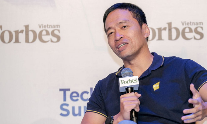 Lê Hồng Minh Vinagame tại Forbes Tech Summit 2019